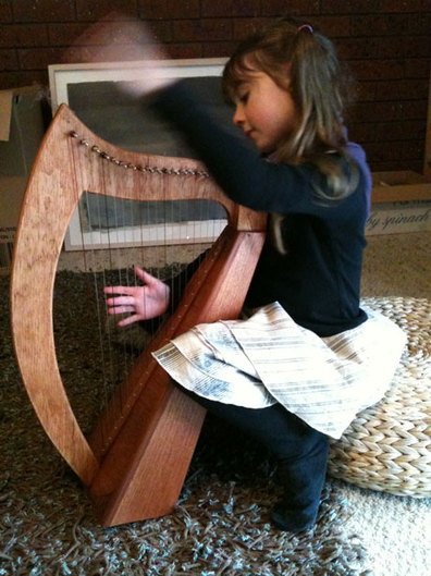 Harp Student of Michelle Burton